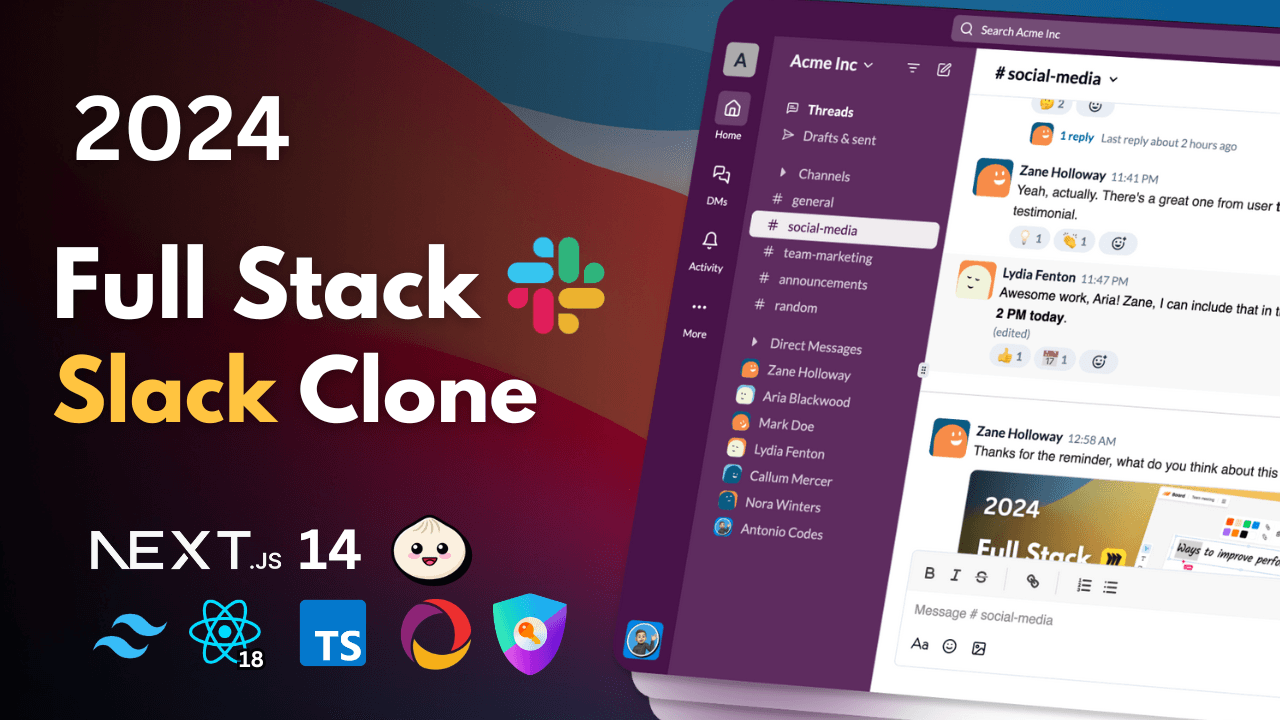 Build a Slack clone