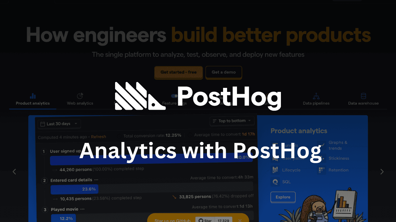 Workshop: Analytics with Posthog